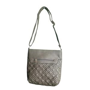 Dark Brown Crossbody Bag Dark Brown Faux Leather Quilted Purse